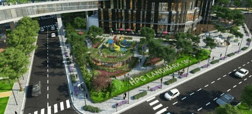 
HPC Landmark 105 có không gian xanh mướt, trong lành
