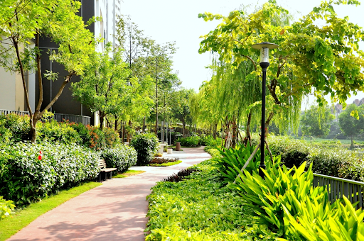 
Không gian xanh tại Mulberry Lane
