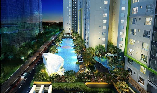 Khung cảnh 1 góc bên ngoài dự án Seasons Avenue