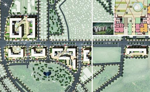 
Mặt bằng chung dự án Booyoung
