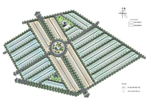 
Mặt bằng phân lô dự án Will State khu B Dương Nội
