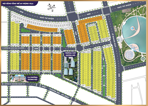 
Mặt bằng tổng thể dự án
