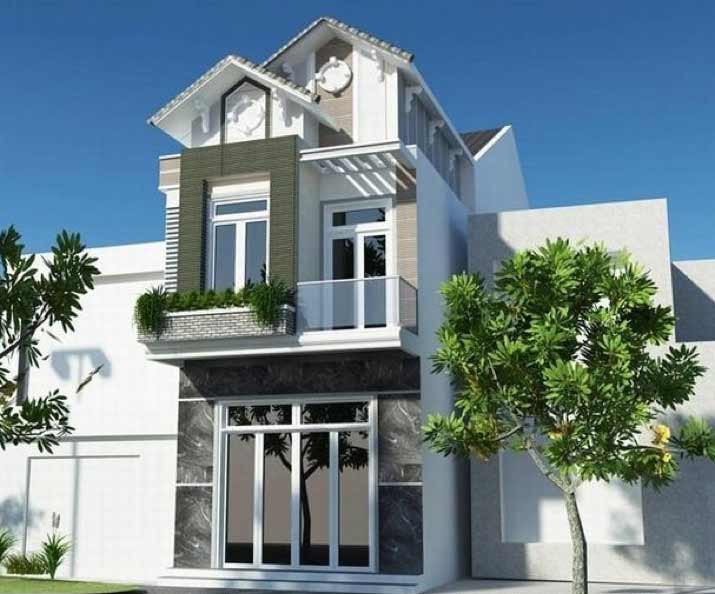Căn nhà trở nên thoáng mát và rất hiện đại