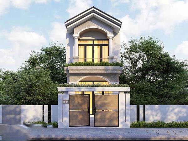 
Mẫu nhà ống đẹp 2 tầng 5m mặt tiền
