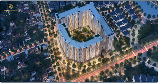 
Nhiều tuyến đường lớn ngay cạnh khu chung cư Hope Residence
