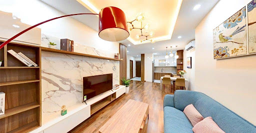 
Phòng khách thiết kế tiện ích
