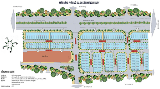 
Thiết kế mặt bằng tổng thể dự án
