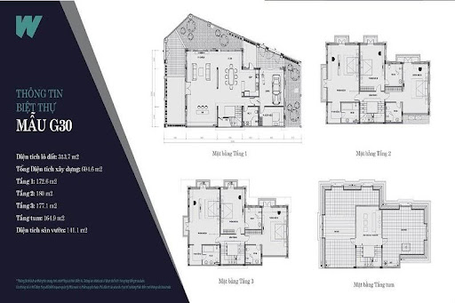
Thiết kế mẫu 2 biệt thự Will State khu B Dương Nội – Nam Cường
