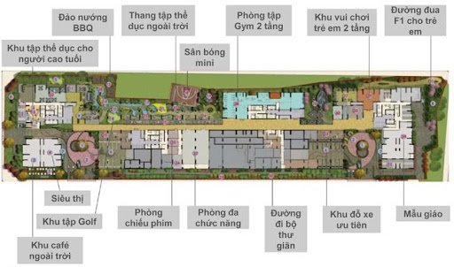 Tiện ích ngoại khu của dự án Seasons Avenue