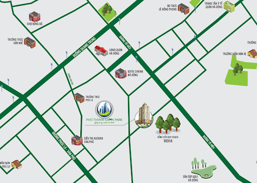 
Vị trí liên kết của dự án
