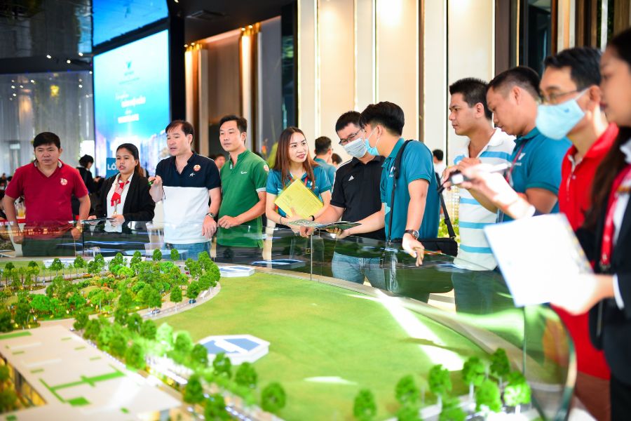 
Mua nhà trước Tết là lựa chọn của nhiều người
