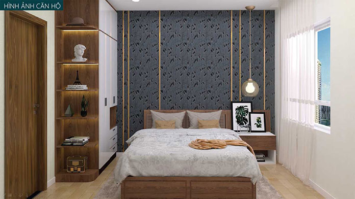 
Mẫu phòng ngủ lớn căn hộ dự án Viva Plaza
