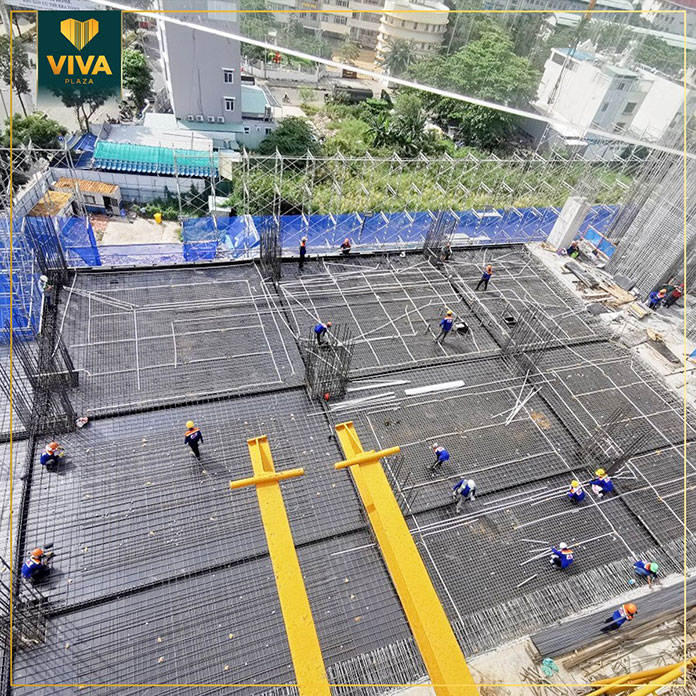 
Dự án Viva Plaza đang trong quá trình xây dựng phần thô (ảnh 3)
