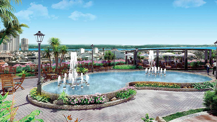 
Hồ bơi tràn mơ tiêu chuẩn Olympic dự án Viva Plaza
