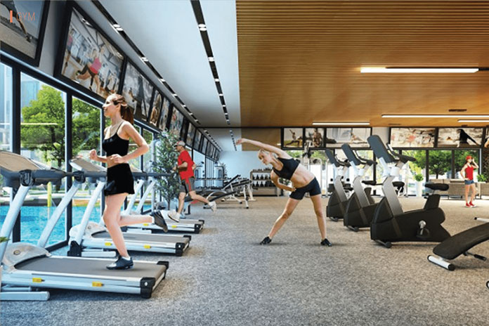 
Hệ thống phòng tập trong nhà của dự án Viva Plaza
