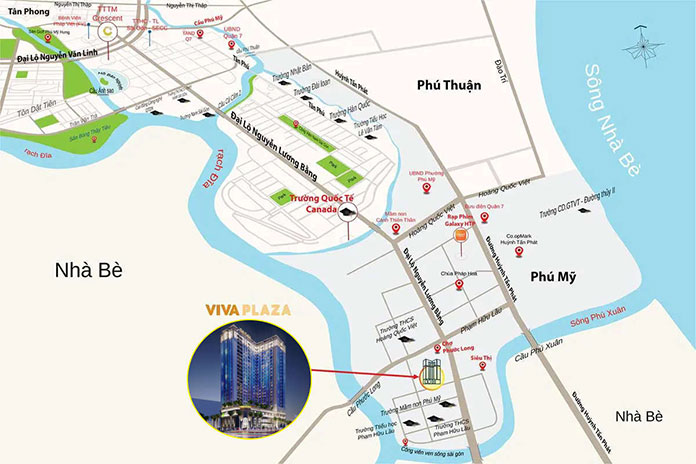 
Dự án tọa lạc tại vị trị đẹp bậc nhất khu vực Nam Sài Gòn
