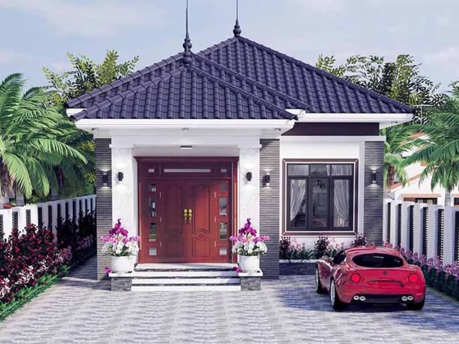 



Mặt tiền được sử dụng sắc tím và hồng đồng điệu, làm nên một tổng thể đồng nhất đẹp mắt

