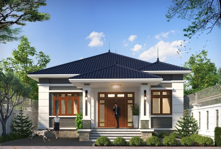 



Hình khối vuông vắn, tạo cảm giác vững chãi và bề thế

