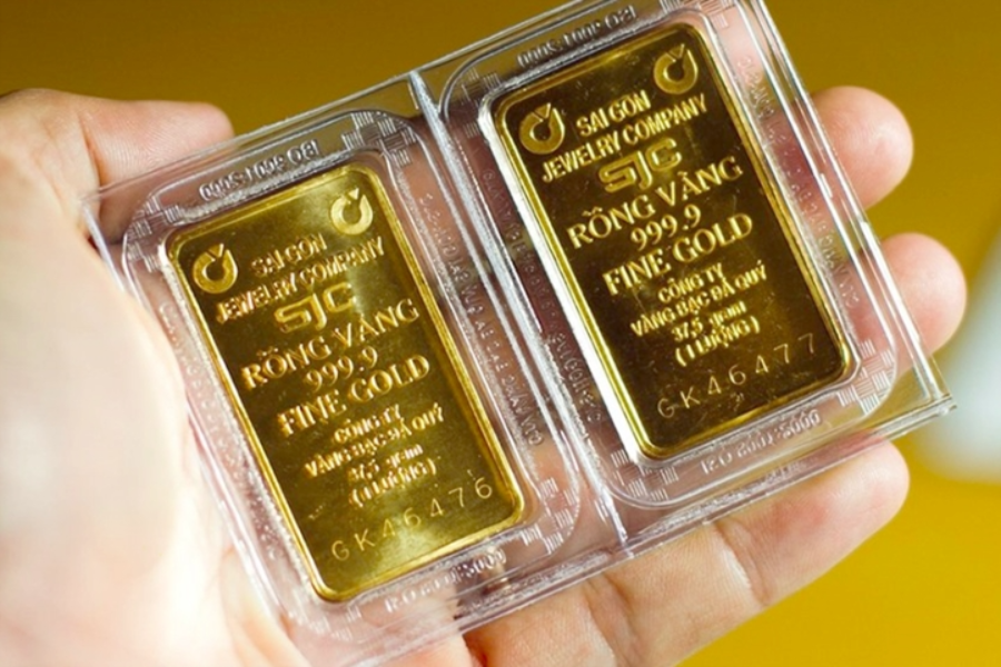  Giá vàng trong nước tăng nhẹ sau 2 tuần giảm