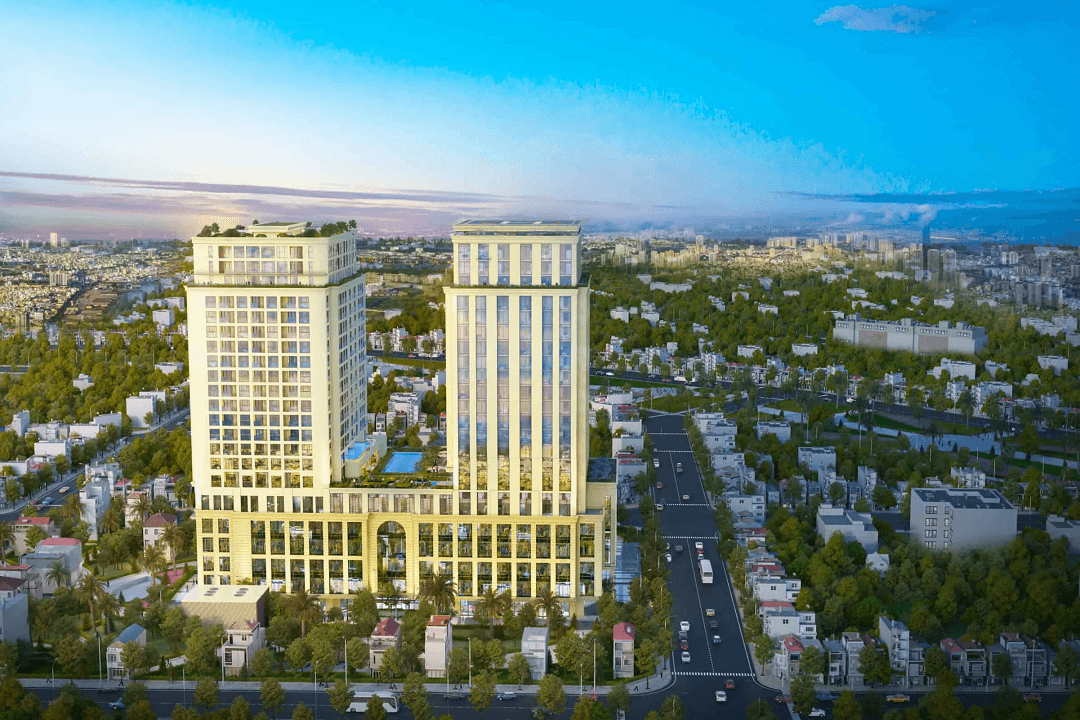 Dự án là tòa tháp đôi căn hộ cao cấp được xây dựng trên quỹ đất 8,318m2