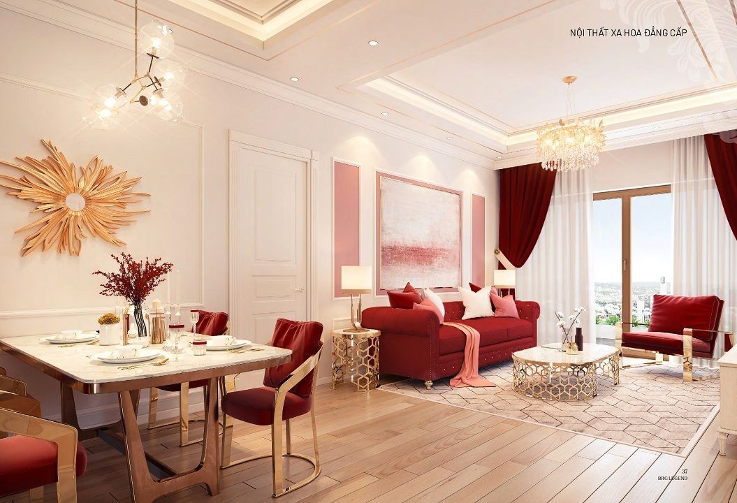 The Ruby tượng trưng cho căn 2 phòng ngủ