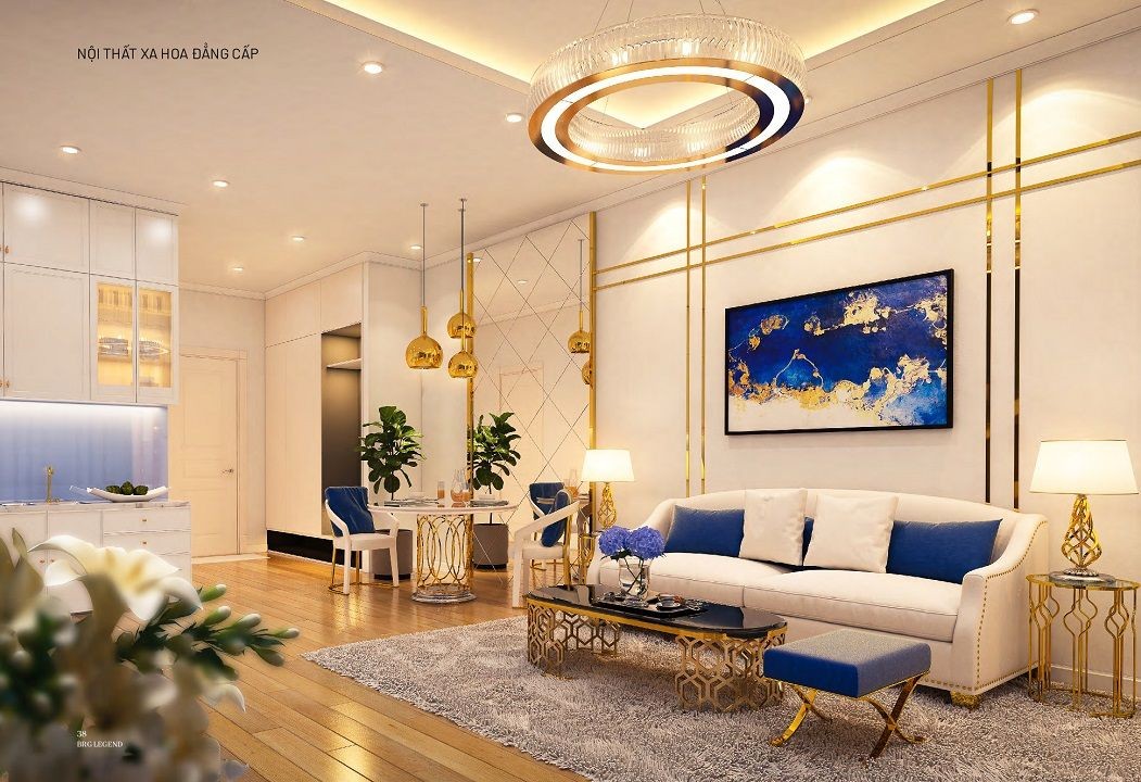Sapphire tượng trưng cho căn 1 phòng ngủ