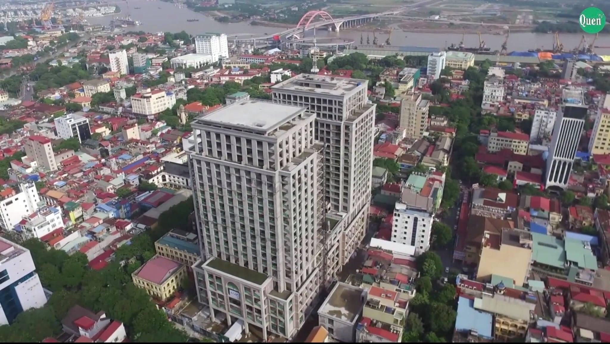 BRG Legend - Hilton Hải Phòng đã hoàn thiện phần thô