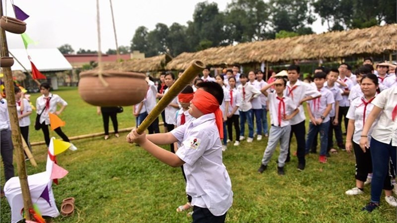 
Trò chơi đập niêu đất
