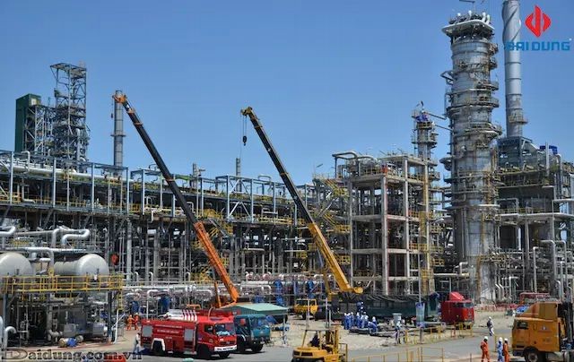 
Công trình Nhà máy lọc dầu Nghi Sơn
