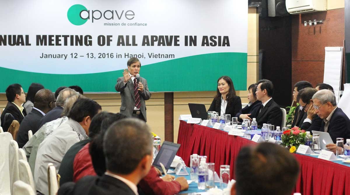 Tiến sĩ Nguyễn Công Phú - Phó Chủ tịch Tập đoàn APAVE kiêm Tổng Giám Đốc công ty APAVE Châu Á – Thái Bình Dương