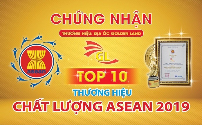 
Golden Land nằm trong&nbsp;TOP 10 thương hiệu chất lượng Asean
