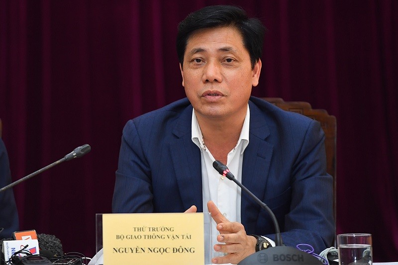 
Thứ trưởng Bộ Giao thông vận tải Nguyễn Ngọc Đông.
