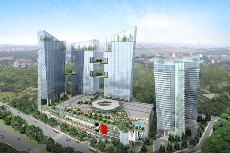 
Phối cảnh toàn bộ dự án Saigon South Place Complex
