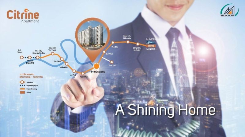 Dự án của TDH nằm ở những vị trí đắc địa