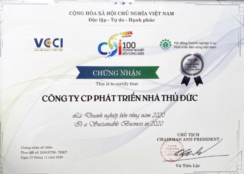 Thành tích đạt được của Thủ Đức House