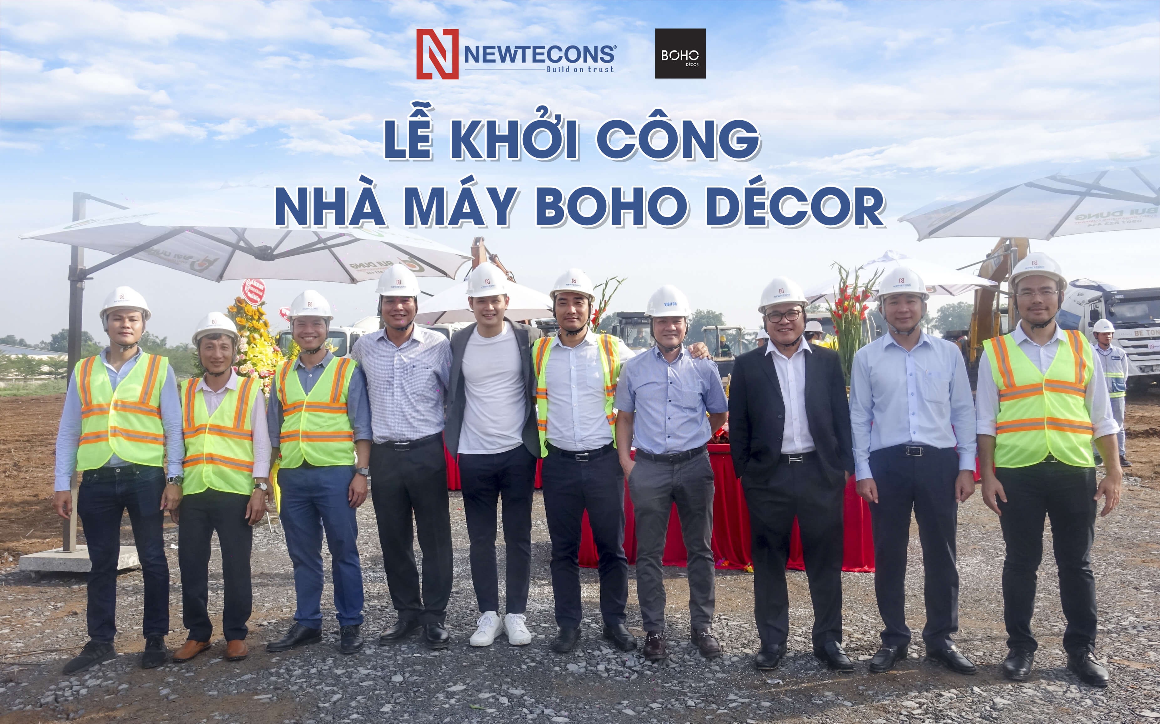 
Lễ khởi công nhà máy đại thành công của Newtecons
