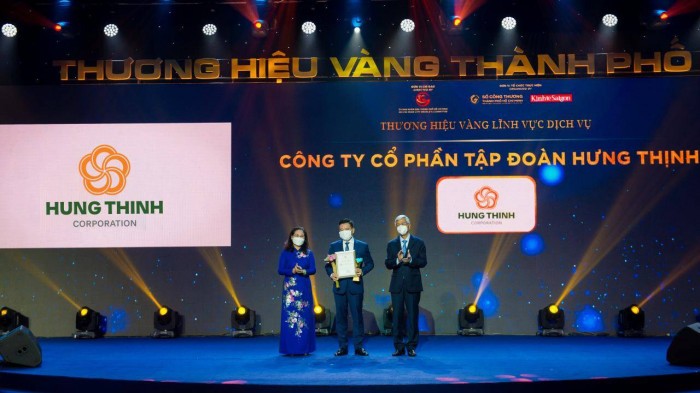 
Tập đoàn Hưng Thịnh nhận giải Thương hiệu Vàng TP.HCM 2021
