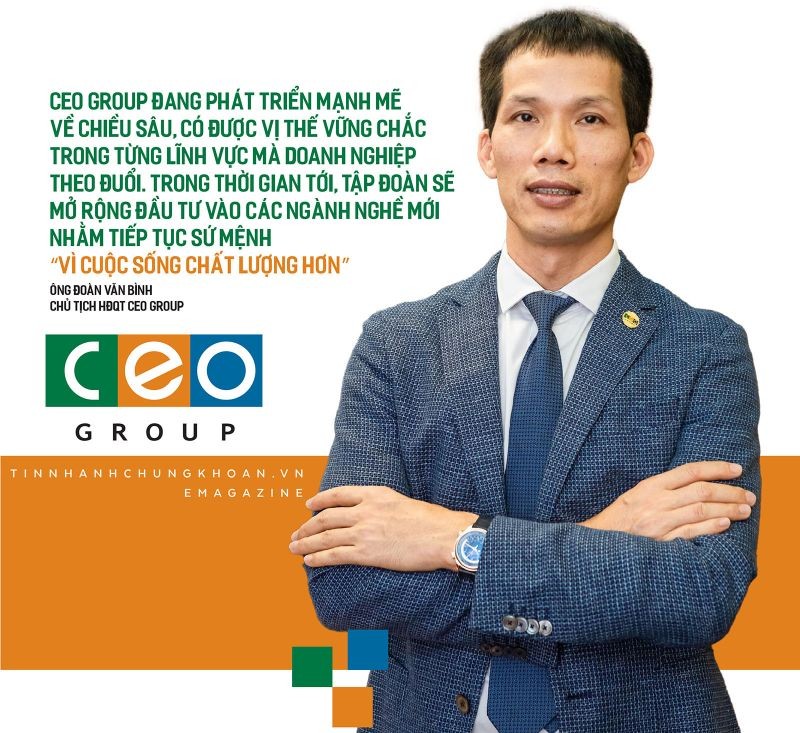 
Doanh nhân Đoàn Văn Bình - nhà sáng lập CEO Group
