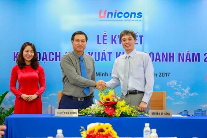 

Cựu CEO của công ty Unicons, ông Nguyễn Sỹ Công, hiện nay là Tổng giám đốc Công ty Cổ phần Xây dựng Cotec

