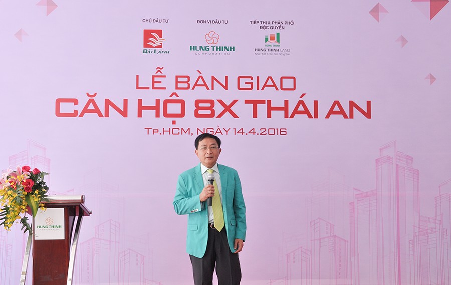 



Lễ bàn giao căn hộ 8x Thái An vào năm 2016

