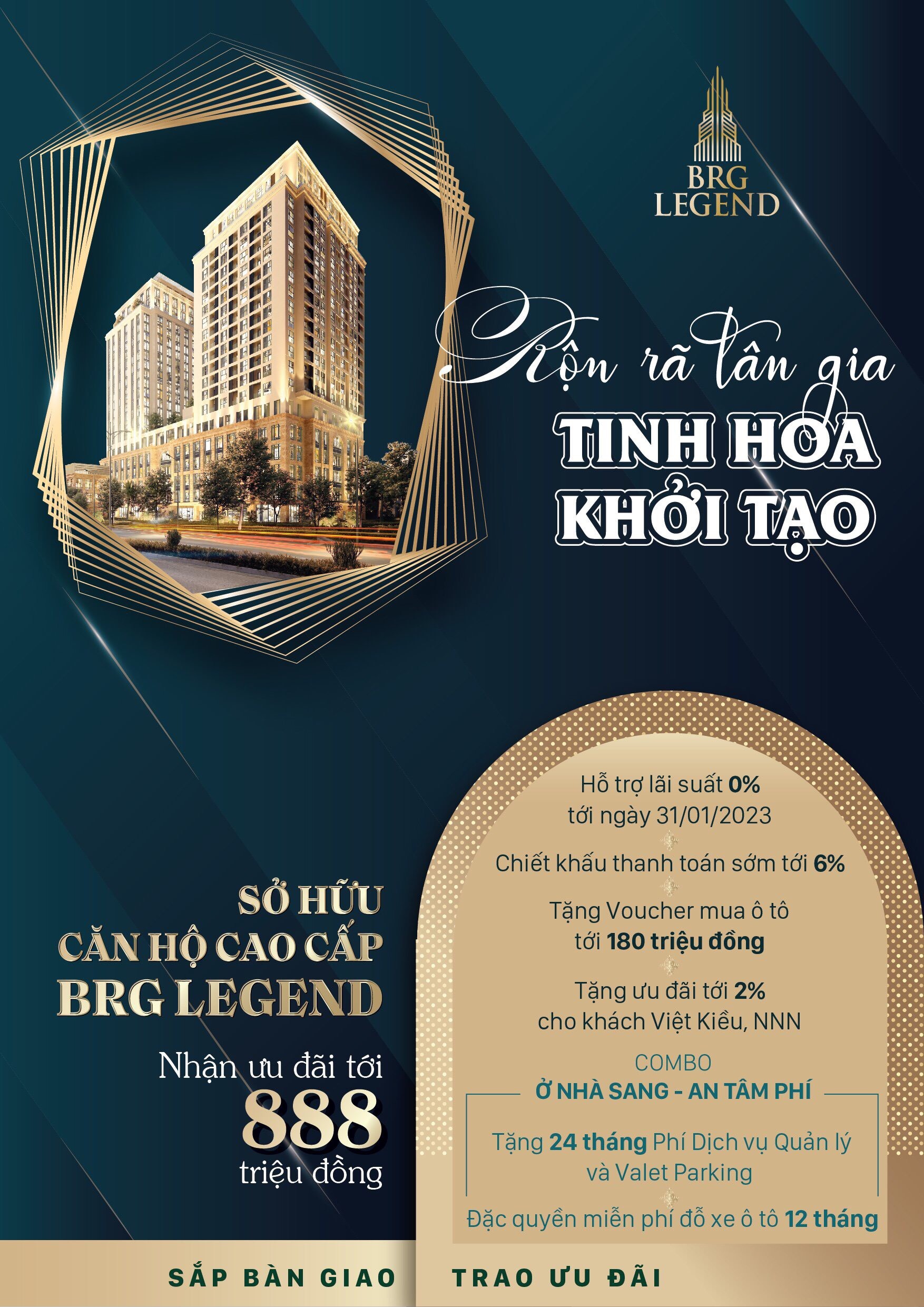 Chính sách bán của BRG Legend