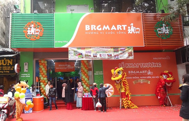 
Hệ thống siêu thị BRGMart của tập đoàn BRG
