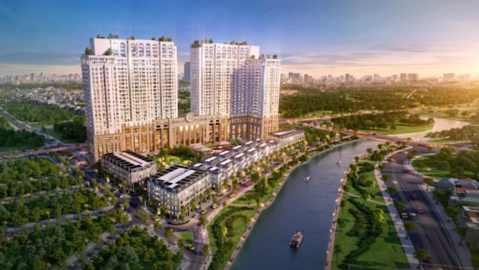 
Roman Plaza được coi như những tòa nhà Châu Âu giữa lòng thành phố
