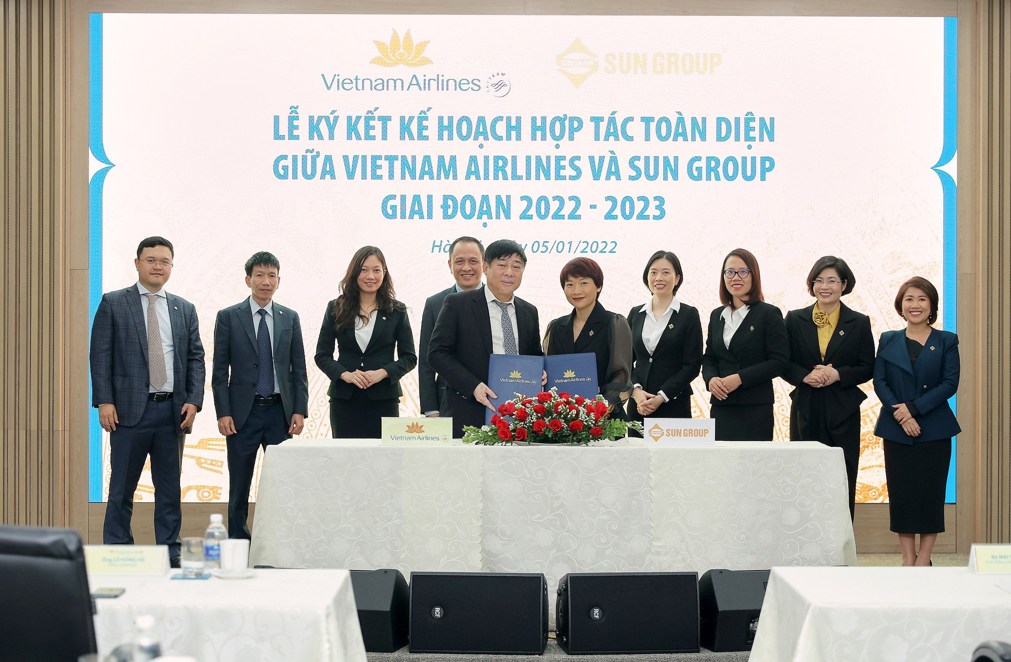 

Tập đoàn Sun Group và Tổng Công ty Hàng không Việt Nam (Vietnam Airlines) đã chính thức ký kết hợp tác toàn diện
