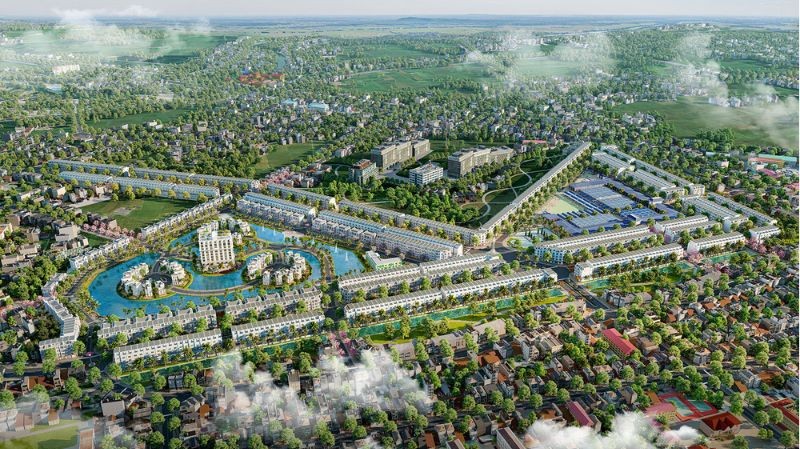 
Toàn cảnh Khu đô thị Hưng Định City tại Bình Định do Tây Bắc làm chủ đầu tư
