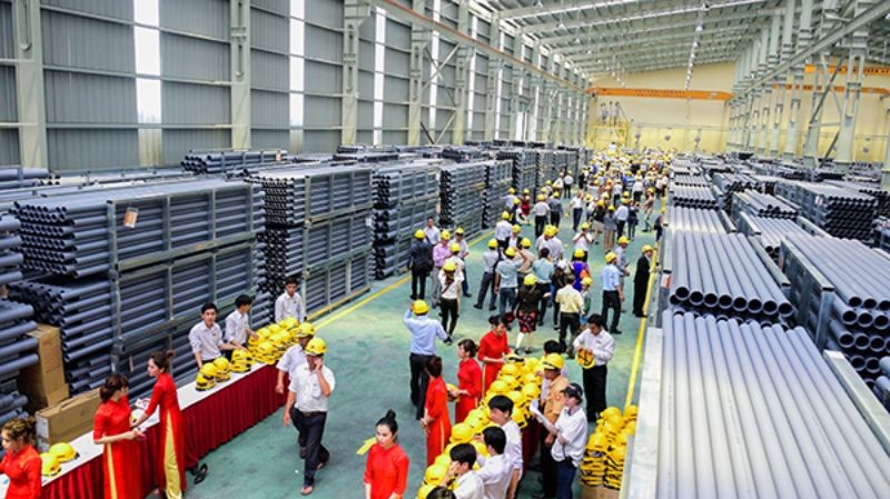 
Nhà máy Ống nhựa Hoa Sen tại Bình Định công suất 12.000 tấn/năm
