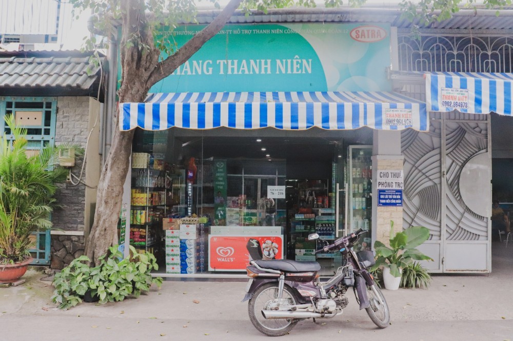 
Cửa hàng bình ổn giá cho công nhân, người lao động của chủ trọ khu trọ Nguyễn Thành Tâm
