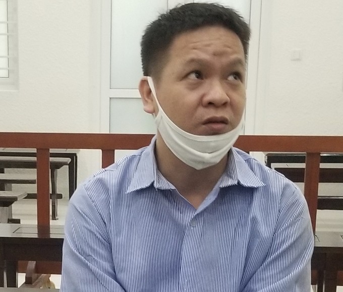
Đối tượng Đỗ Duy Nhã (43 tuổi, huyện Đông Anh, Hà Nội) tại phiên tòa xét xử
