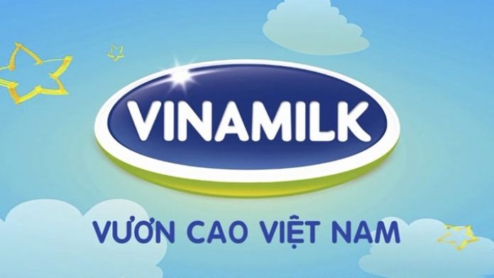 
Logo và slogan của công ty sữa Vinamilk
