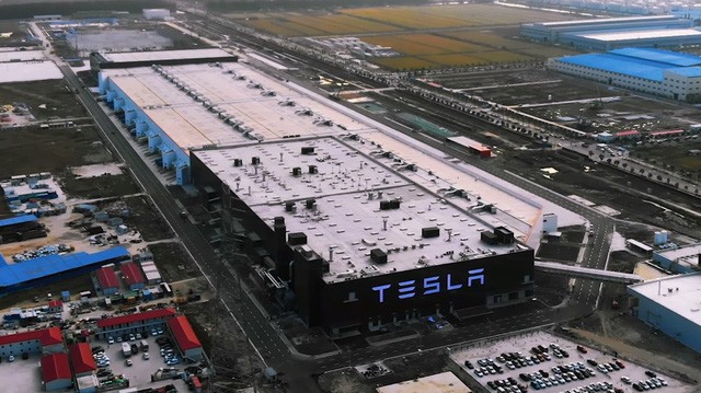 
Nhà máy sản xuất xe điện Tesla
